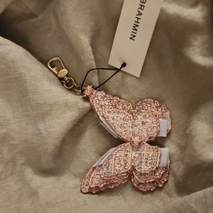 Brahmin Pixie Dust Butterfly Key Fob